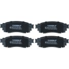 KAMOKA Bremsbelagsatz, Scheibenbremse JQ101530