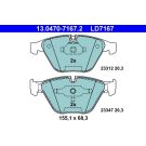 Bremsbelagsatz Bmw S. 5/6/7 2.0-4.0 02-10 Keramik 13.0470-7167.2
