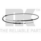 Seilzug, Feststellbremse Vw T. T5 03- 4 Motion Le/Pr 9047119