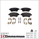 ZIMMERMANN Bremsbeläge 24391.160.2