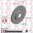 ZIMMERMANN Bremsscheibe 250.1393.20