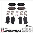 ZIMMERMANN Bremsbeläge 24348.160.2