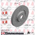 ZIMMERMANN Bremsscheibe 400.5527.70 ZIMMERMANN Bremsscheibe 400.5527.70