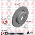 ZIMMERMANN Bremsscheibe 150.3484.32 ZIMMERMANN Bremsscheibe 150.3484.32