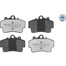 Bremsbelagsatz Porsche P. Boxster/Cayman 2,5-2,9 99-11 025 219 3716/PD