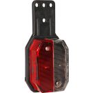 Aspöck Flexipoint rot/weiß mit Gummihalter gerade 406737.001