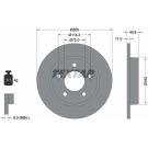 Bremsscheibe Mazda Vol. 3 92130500