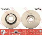 TRW Bremsscheibe DF6742S TRW SINGLE