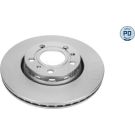 Bremsscheibe Audi T. A8 03-10 MEYLE-PD: Advanced performance and design 115 523 0036/PD