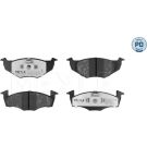 Bremsbelagsatz Vw P. Golf/Polo/Vento 91-01 MEYLE-PD: Advanced performance and design 025 218 6619/PD
