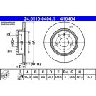Bremsscheibe 24.0110-0404.1