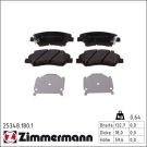ZIMMERMANN Bremsbeläge 25348.180.1