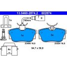 Bremsbelagsatz Vw T. Vw T4 90-03 13.0460-2874.2