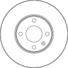 TRW Bremsscheibe DF6831