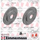 ZIMMERMANN Bremsscheibe 100.3310.53 ZIMMERMANN Bremsscheibe 100.3310.53