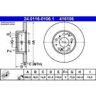 Bremsscheibe 24.0116-0106.1