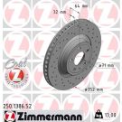 Bremsscheibe VA Sport 250.1386.52 Bremsscheibe VA Sport 250.1386.52