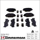 ZIMMERMANN Bremsbelagsatz, Scheibenbremse 25376.175.2