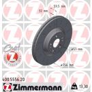ZIMMERMANN Bremsscheibe 400.5556.20 ZIMMERMANN Bremsscheibe 400.5556.20