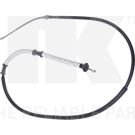 Seilzug, Feststellbremse Fiat T. Doblo Cargo 01-06 Le 9023159