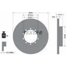 Bremsscheibe Ford T. Transit 2.3 16V Rwd 06-14 93242500