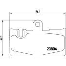 BREMBO Bremsklötze HA P 83 059