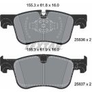 Bremsbelagsatz, Scheibenbremse 2583605