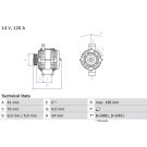 Lichtmaschine 0 986 083 320