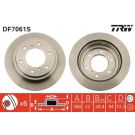 Bremsscheibe Mitsubishi T. Pajero 00 TRW SINGLE DF7061S