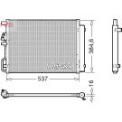 DENSO Kondensator, Klimaanlage DCN41021