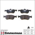 ZIMMERMANN Bremsbelagsatz, Scheibenbremse 22748.165.1