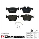 ZIMMERMANN Bremsbelagsatz, Scheibenbremse 26609.160.2