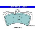 Bremsbelagsatz Audi P. Q7 3.0-3.6 Quattro 06-15 Keramik 13.0470-4993.2