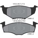 Bremsbelagsatz Vw P. Polo 94-01/Lupo/Fabia 1.2 Disc 239Mm Ohne Sensor 2186602