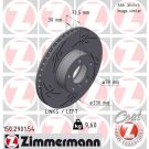 ZIMMERMANN Bremsscheibe 150.2901.54 BLACK Z