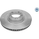 Bremsscheibe Porsche P. Panamera 3.0-4.8 09-13 Pr MEYLE-PD: Advanced performance and design 483 521 0012/PD