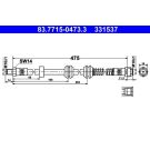 Bremsschlauch 83.7715-0473.3