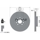 Bremsscheibe Vw Passat 05-/Sharan 10 92120505