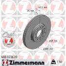 ZIMMERMANN Bremsscheibe 600.3236.20