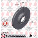 ZIMMERMANN Bremsscheibe 460.4554.52 SPORT Z