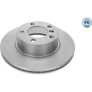 11 481 071PD Bremsscheibe VA Platinum BMW1 (F20, F21), 3 (F30, F31) MEYLE-PD: Advanced performance and design 383 521 0014/PD