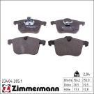 ZIMMERMANN Bremsbeläge 23404.205.1