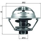 Thermostateinsatz mit Dichtung RENAULT Clio/Megane 05 BEHR TX 175 95D