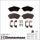 ZIMMERMANN Bremsbeläge 24306.205.2