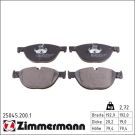 ZIMMERMANN Bremsbeläge 25045.200.1