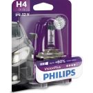 H4 12V 60/55W P43t Vision Plus +60% 1 St. Blister Philips 12342VPB1