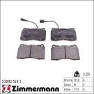ZIMMERMANN Bremsbeläge 23092.160.1