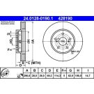 Bremsscheibe 24.0128-0190.1