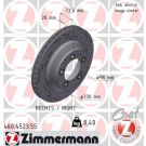 ZIMMERMANN Bremsscheibe 460.4523.55 BLACK Z