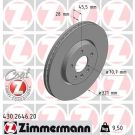 ZIMMERMANN Bremsscheibe 430.2646.20 Coat Z